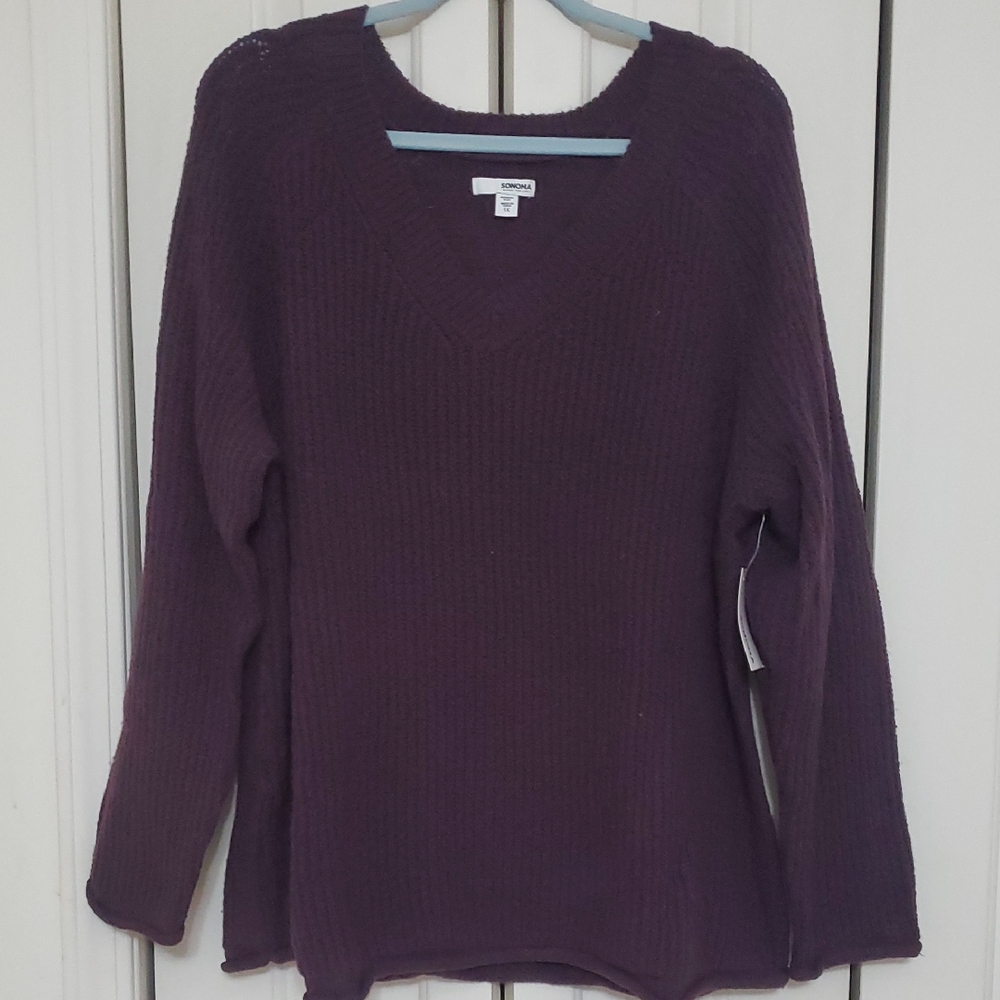 Sonoma Women's V-Neck Sweater